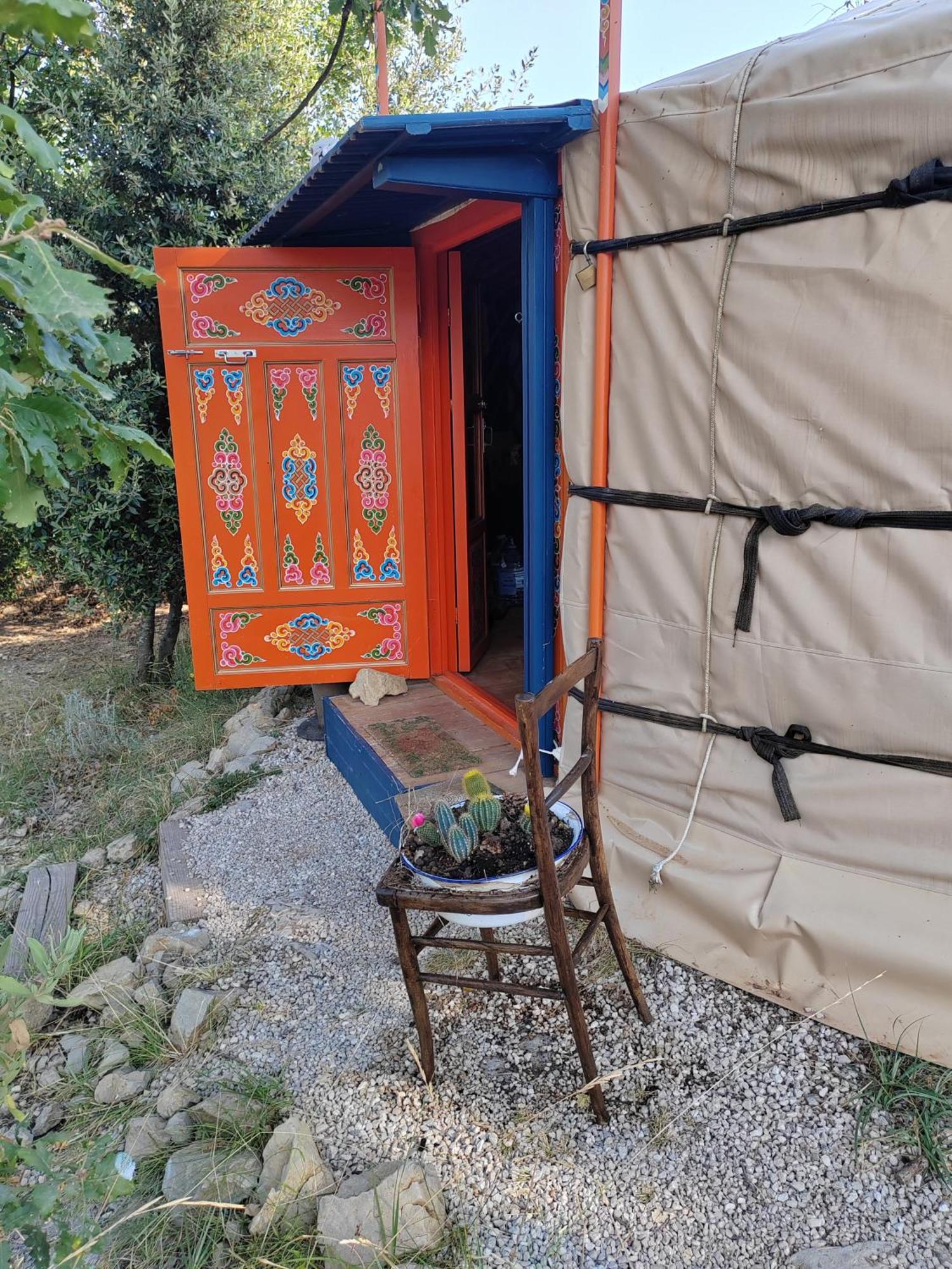 Yourte Nomade Lucéram Exteriör bild